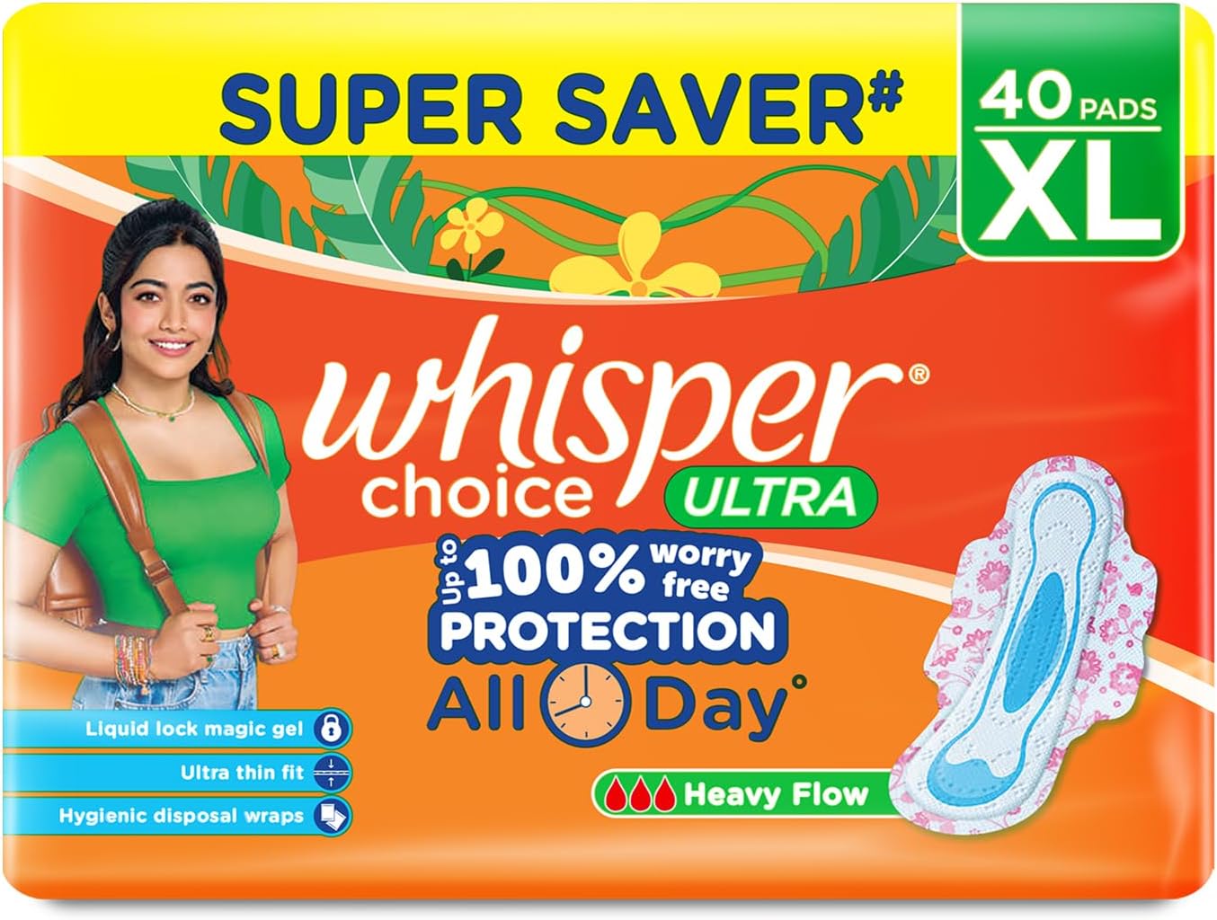 Choice Sanitary Pads with Wings for Women
